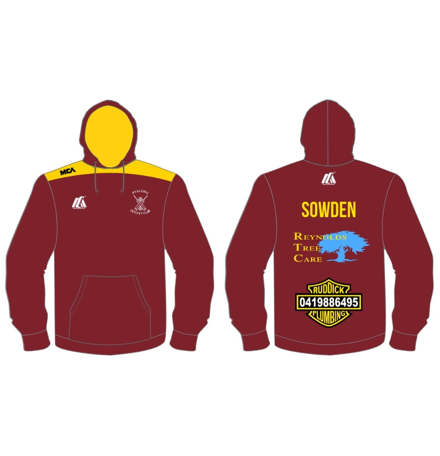 Hoodie - Pyalong Cricket Club
