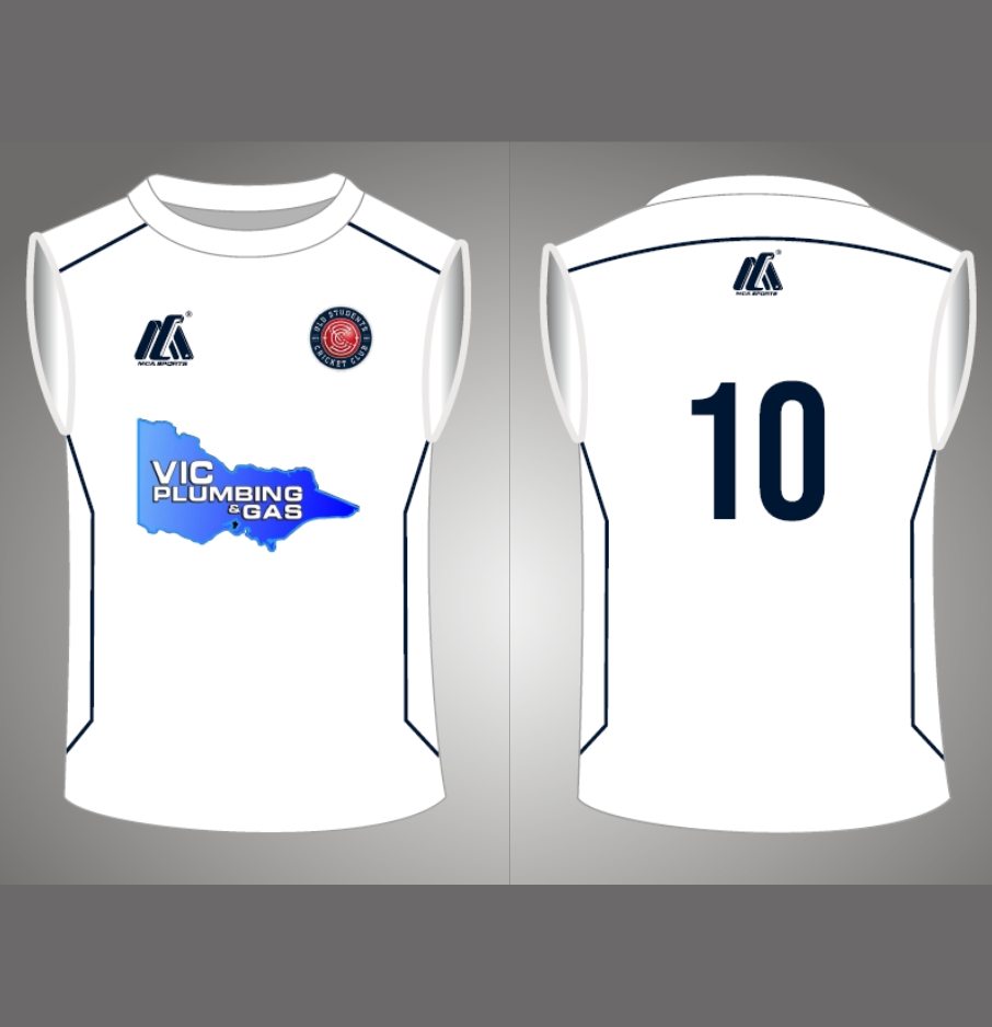 Playing Vest (White) - OSCC