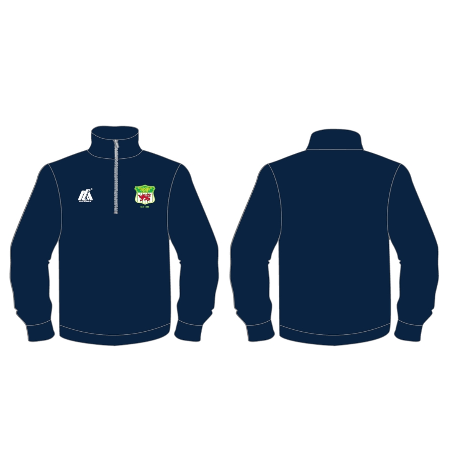 1/4 Zip Fleece Jacket - Caulfield CC