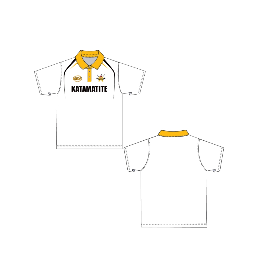 Two Day Playing T-Shirt Short Sleeve - Katamatite Cricket Club