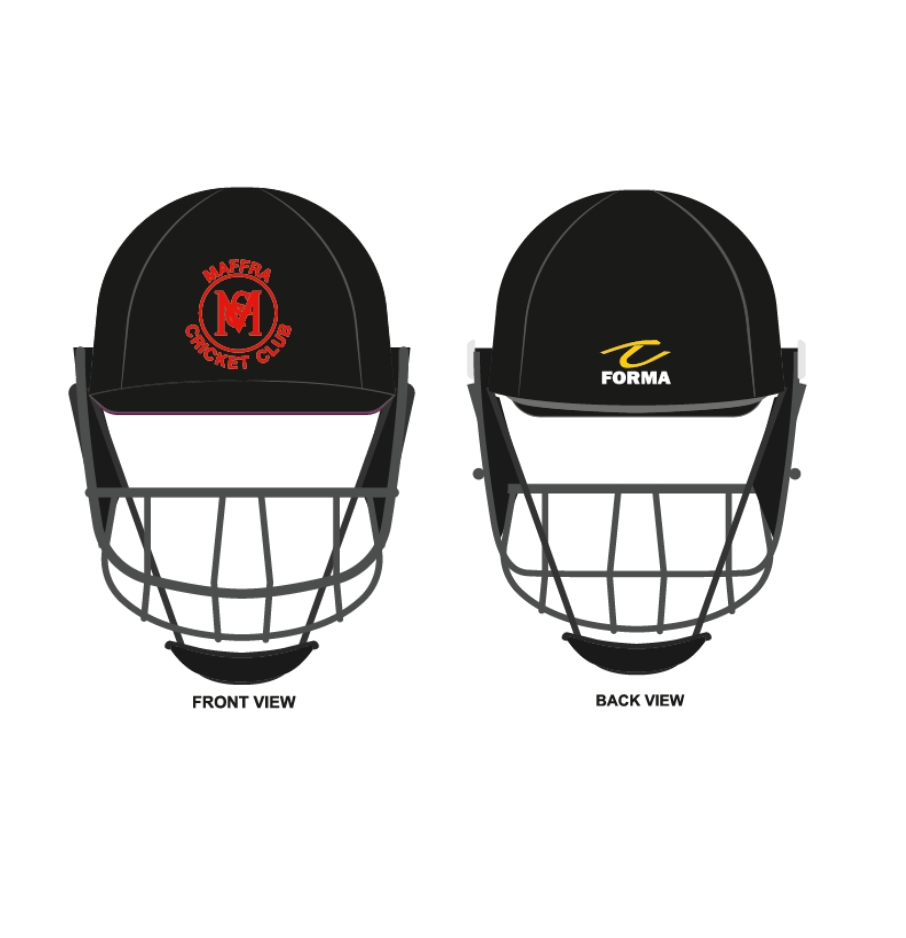 Customised High Class Titanium Helmet - Maffra CC