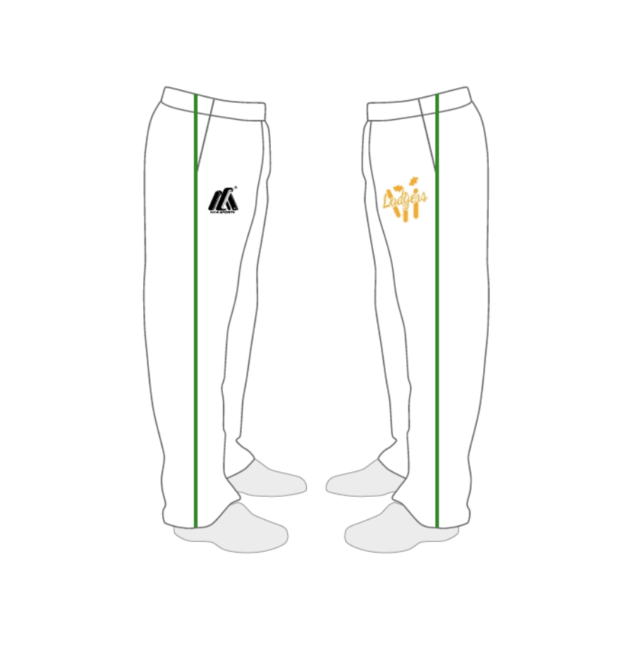 Two Day Playing Pant (White) - Pine Lodge Cricket Club