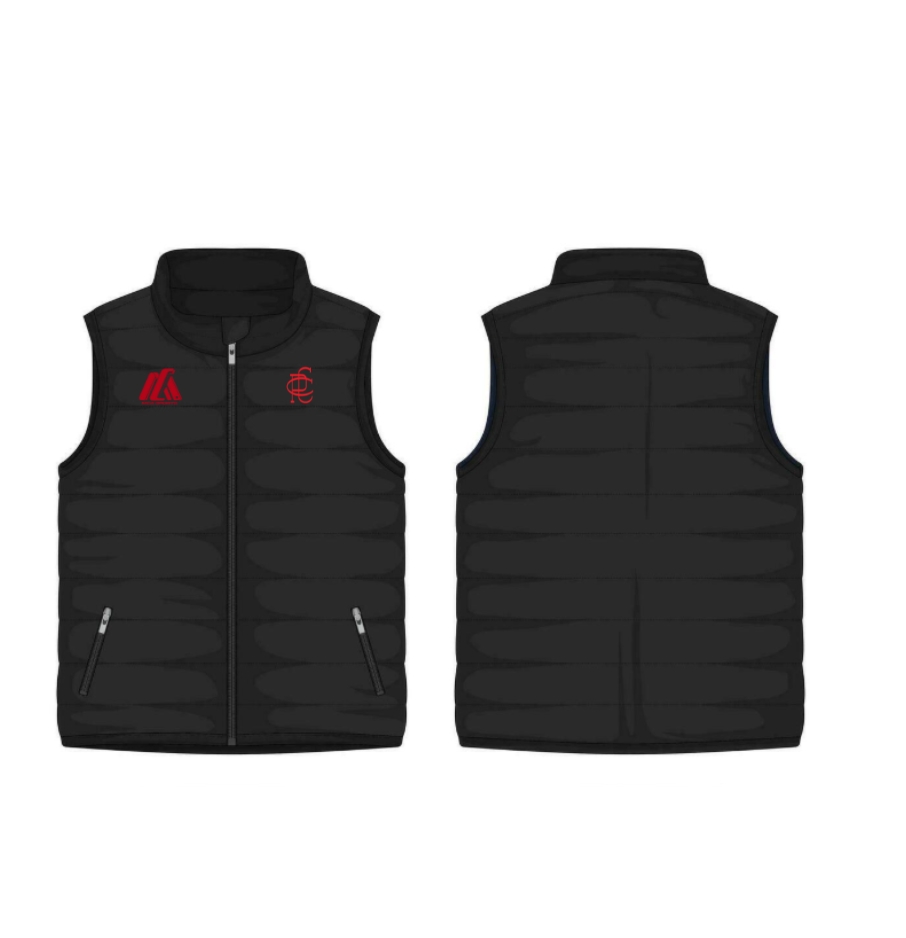 Puffer Vest - Preston Cricket Club