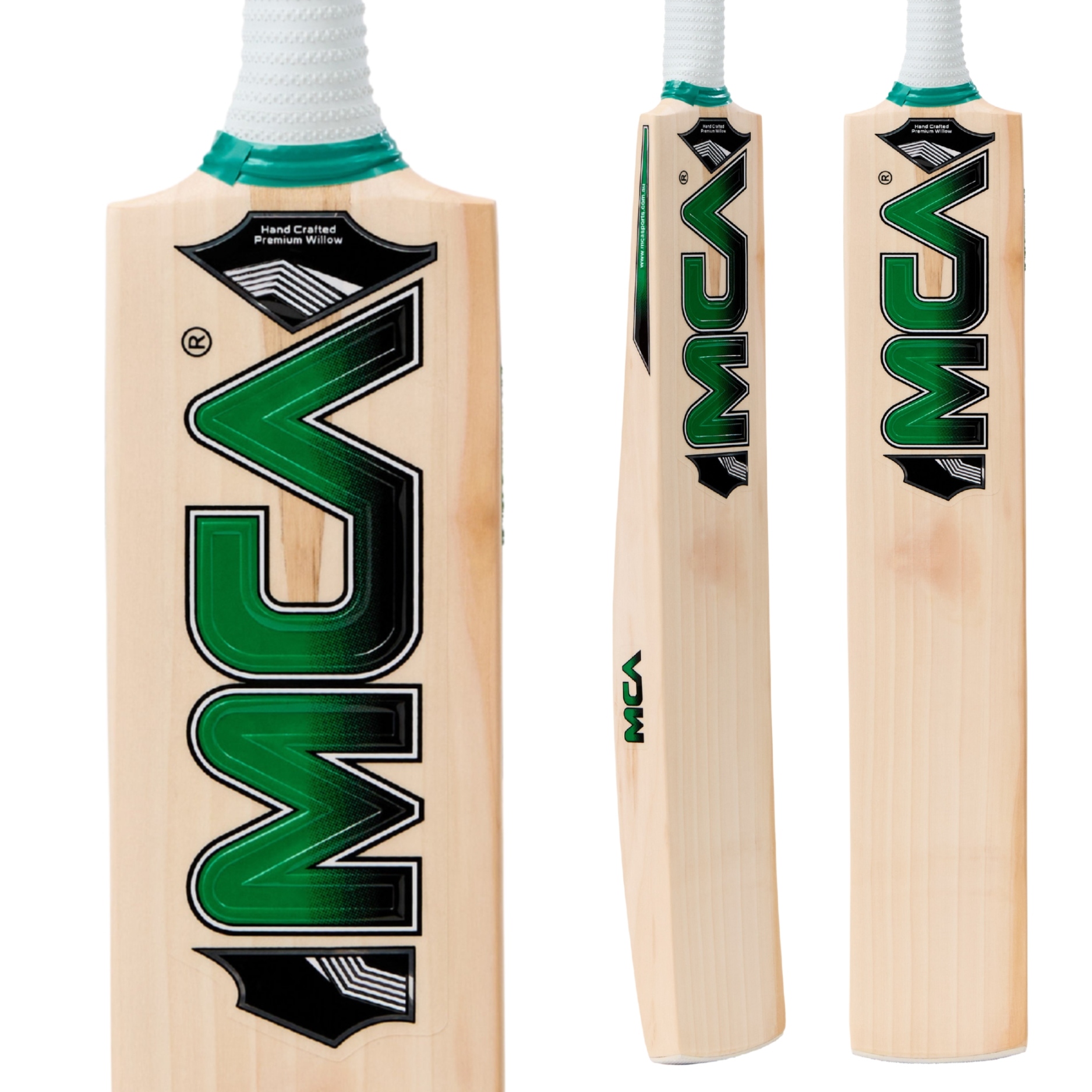 MCA PREMIUM GREEN EDITION HAND-CRAFTED ENGLISH WILLOW CRICKET BATS