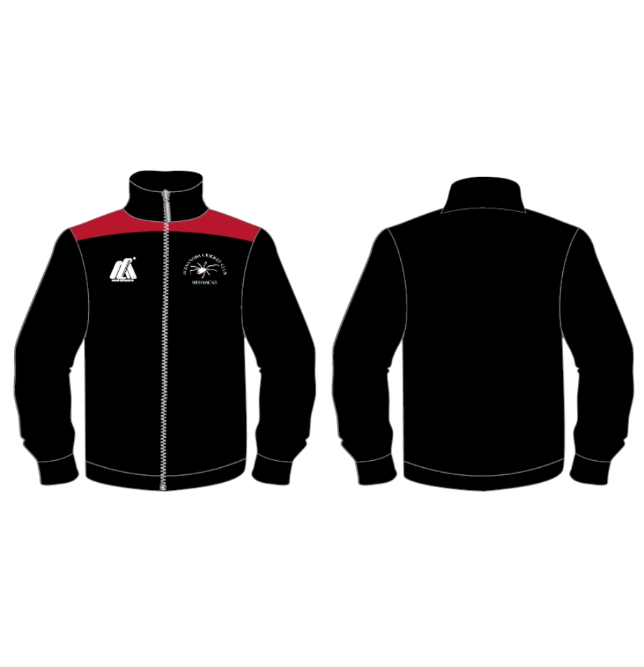 Full Zip Fleece Jacket - Alexandra Cricket Club