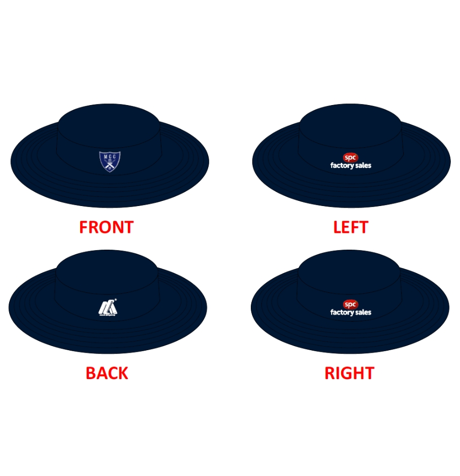 Coloured Playing Hat - Mooroopna Cricket Club