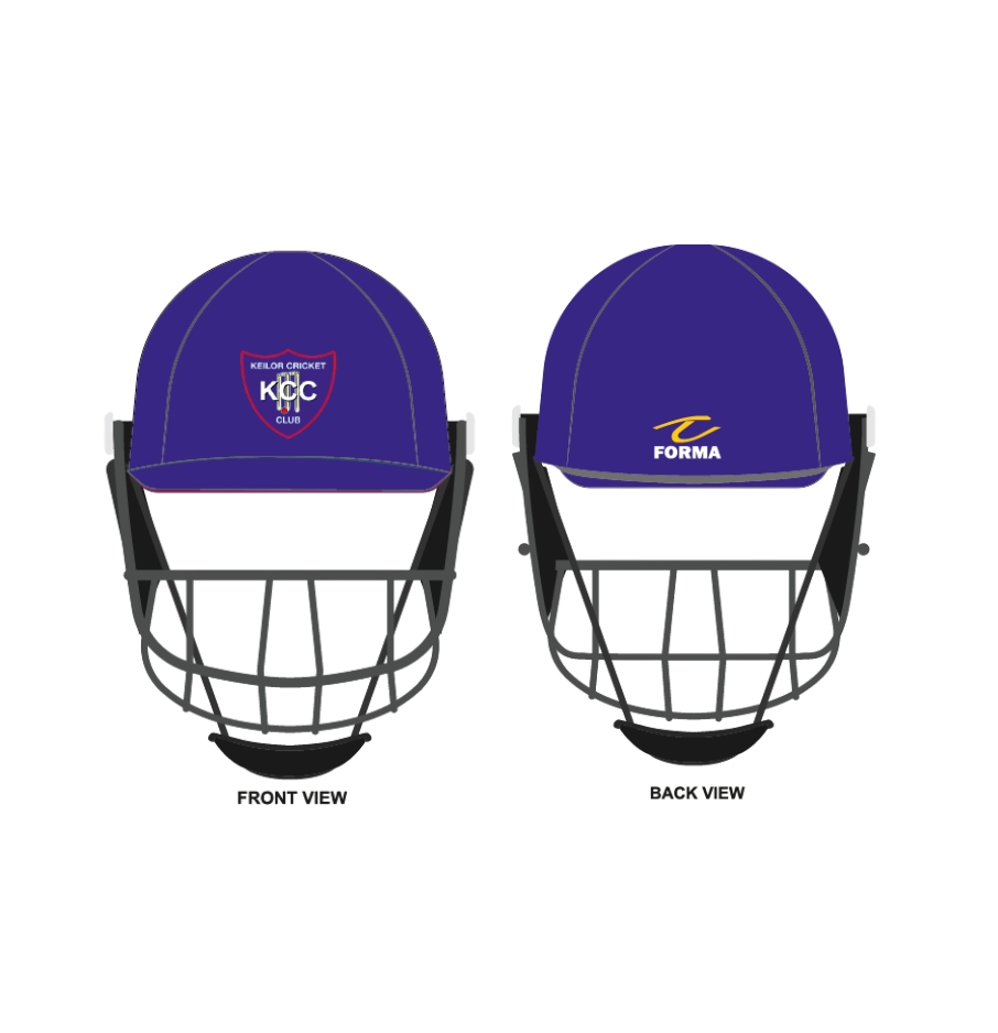 Customised High Class Titanium Helmet - Keilor CC