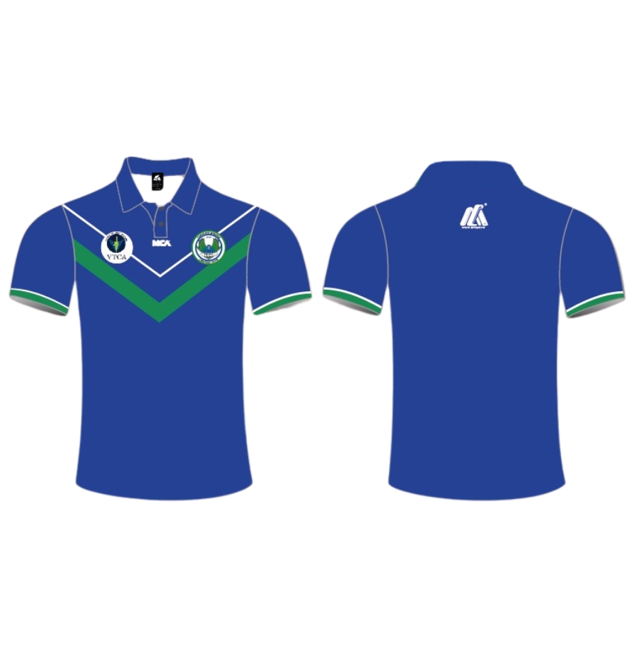 Women's Playing T-shirt Short Sleeve (Blue) - CSCC