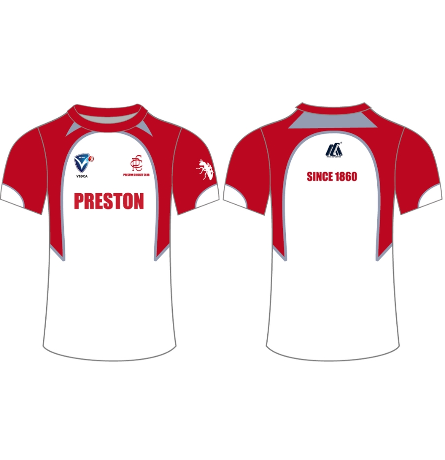Training T-Shirt - Preston Cricket Club