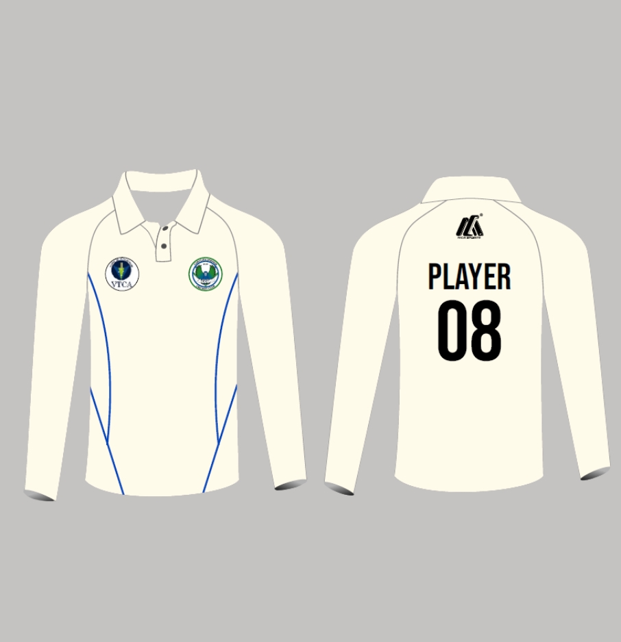 Two Day Playing T-shirt Long Sleeve (Off-White) - CSCC