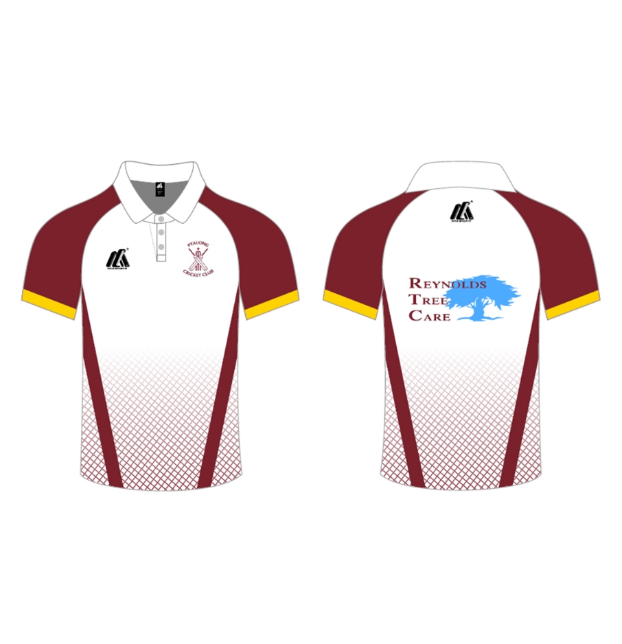 Playing T-Shirt Short Sleeve Senior - Pyalong Cricket Club