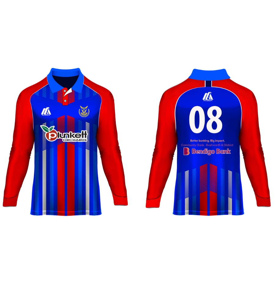 One Day Playing T-Shirt Long Sleeve (Coloured) - Tatura CC