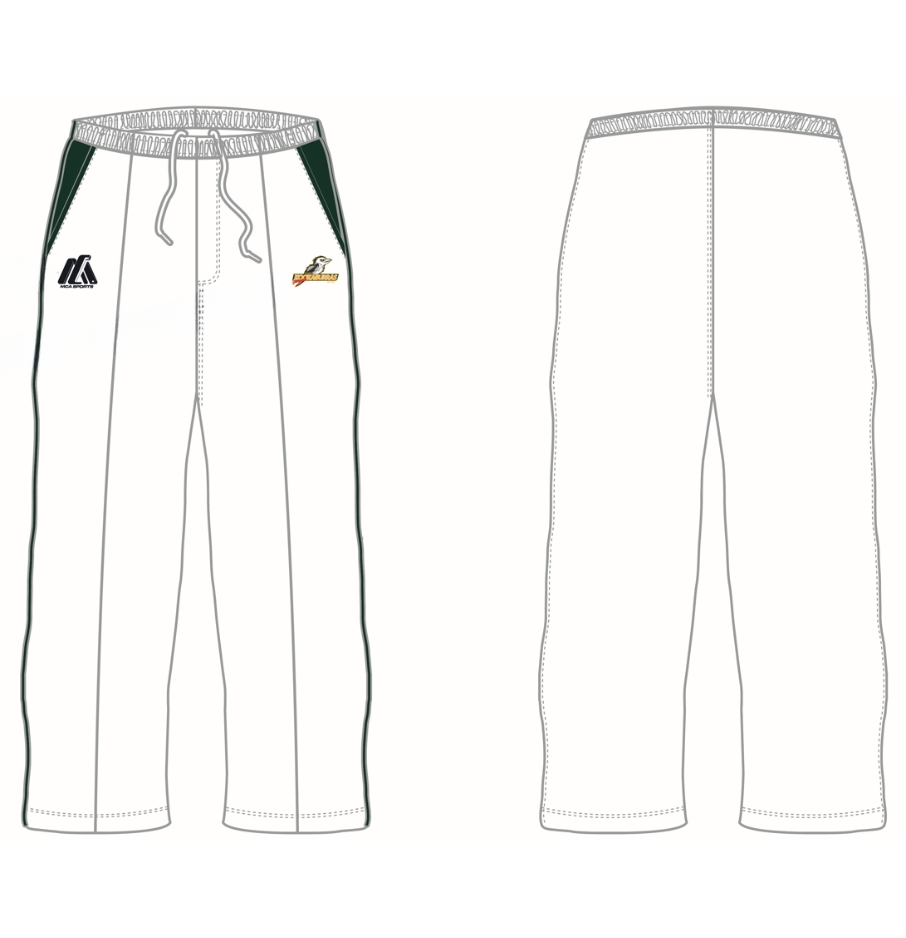 Two Day Playing Pant (White) - TUCC